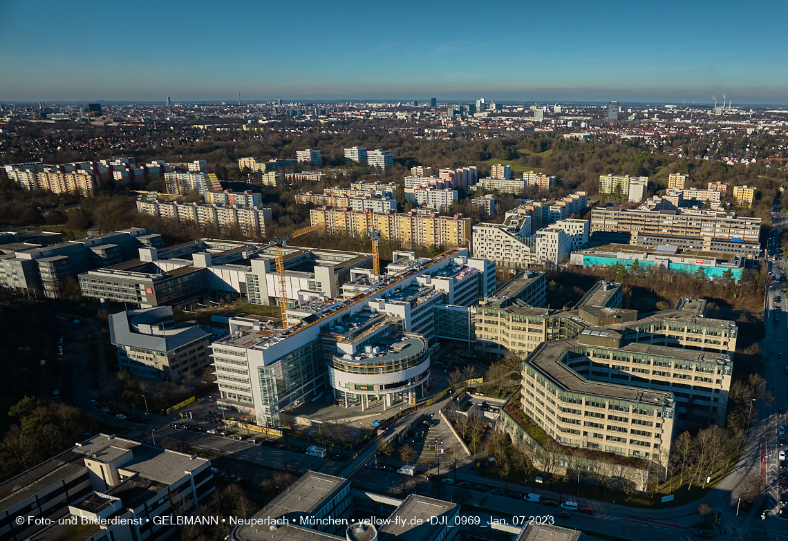 07.01.2023 - Umgebung in Neuperlach